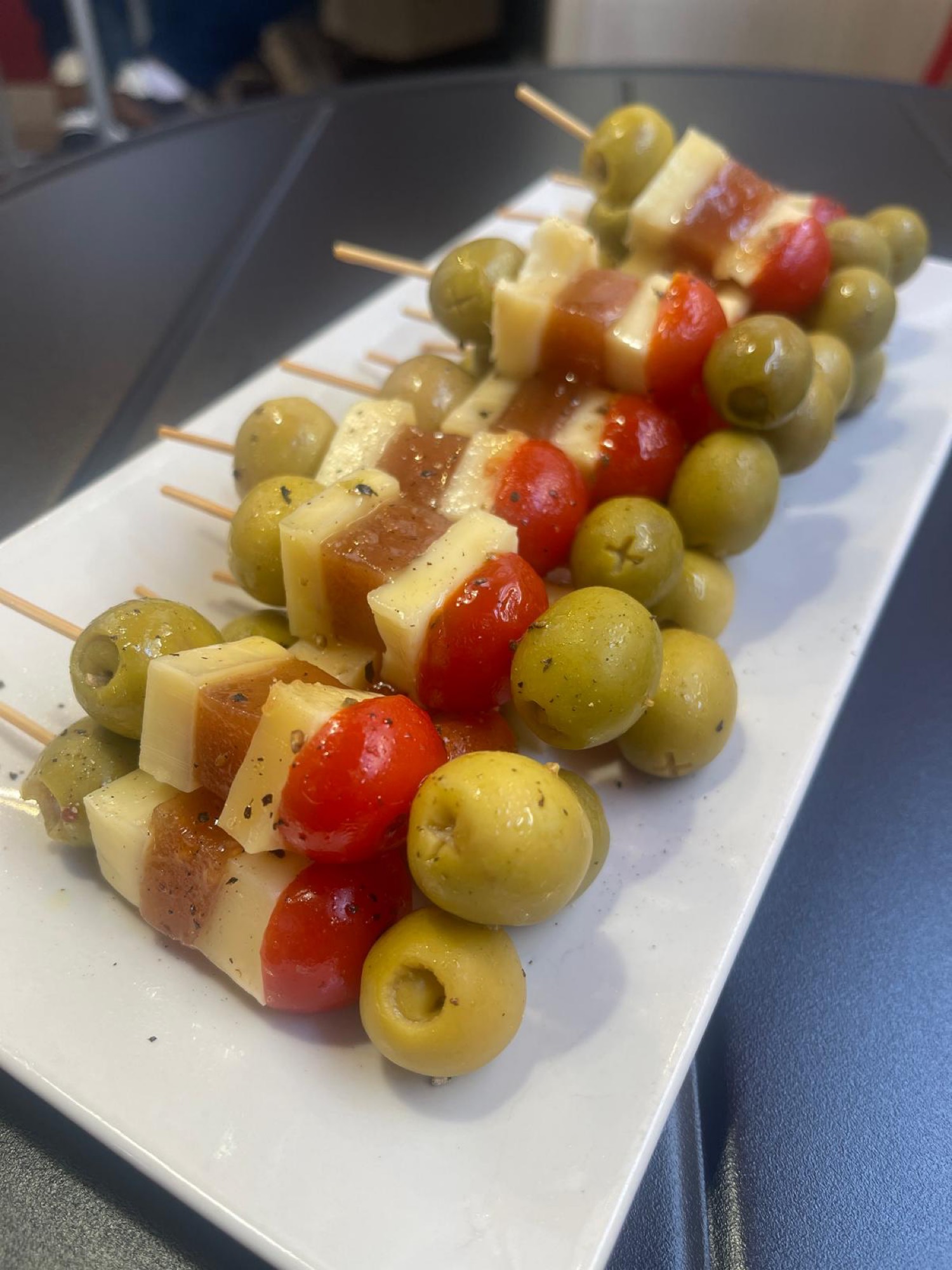 I Gilda · queso y tomate